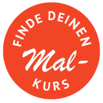 Finde deinen Malkurs Logo Orange 150x150