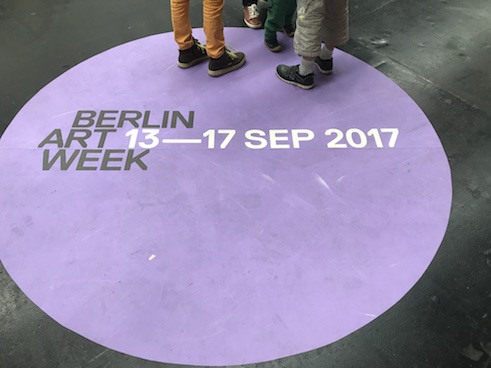 BERLIN ART WEEK 2017 BERLIN ART WEEK 2017