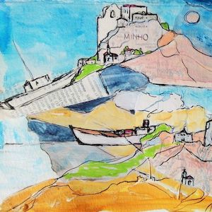 Ute Zander kreativ unterwegs