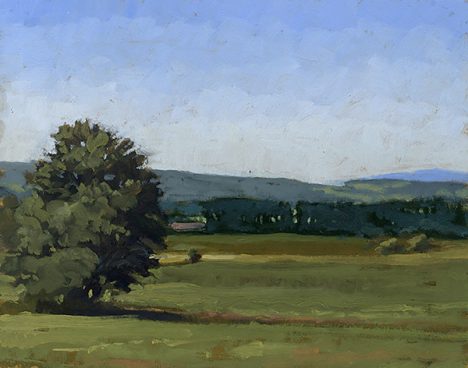 Landschaft gemalt von Colin Callahan