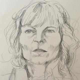 Britta Meins - Selbstportrait