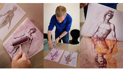 Peter Hinrichs - Transfer Lithografie